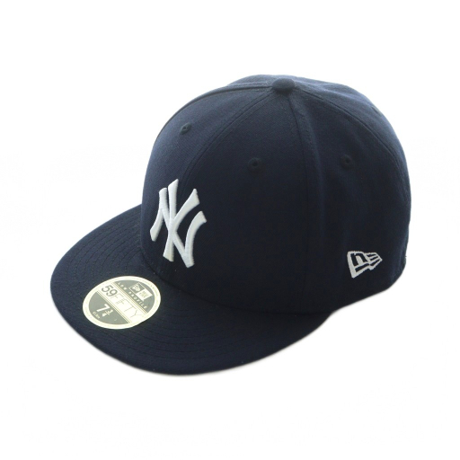 ニューエラ NEW ERA 59FIFTY キャップ 帽子 ニューヨークヤンキース 61.5cm ダークネイビー 濃紺 /RI ■OS メンズ拍卖