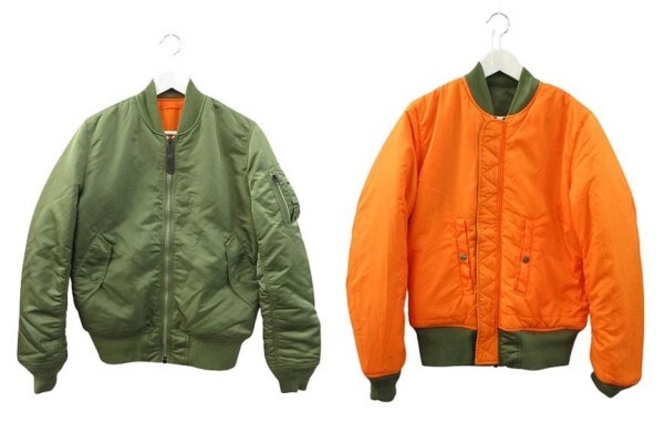 アルファ ALPHA MA-1 フライトジャケット 20004-403 ブルゾン M カーキ ジップアップ 中綿 アウター メンズ拍卖