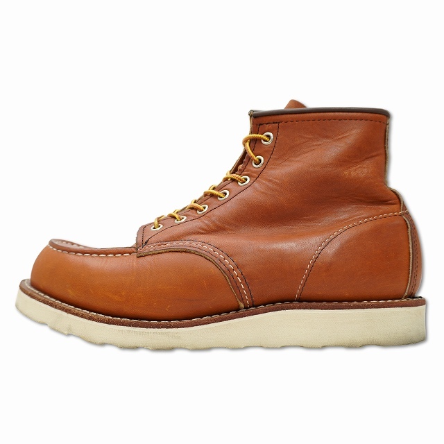 RED WING レッドウィング 875 6-INCH CLASSIC MOC 6インチ クラシック モック ブーツ 9.5E ORO LEGACY(オロレガシー) メンズ拍卖