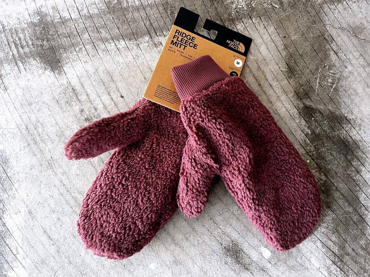 送料¥395 新品 正規品 USA限定 The North Face ノースフェイス US-M 男女兼用可 ボアミット グローブ 手袋 Mitt W.Ginger拍卖