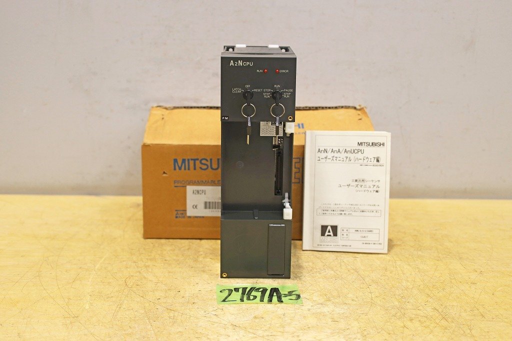 2769A25 未使用? MITSUBISHI 三菱 汎用シーケンサー A2NCPU CPUユニット拍卖