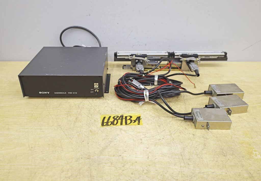 6684B24 SONY ソニー マグネスケール MSD-9110/SR10-010A 本体のみ 測定 計測拍卖