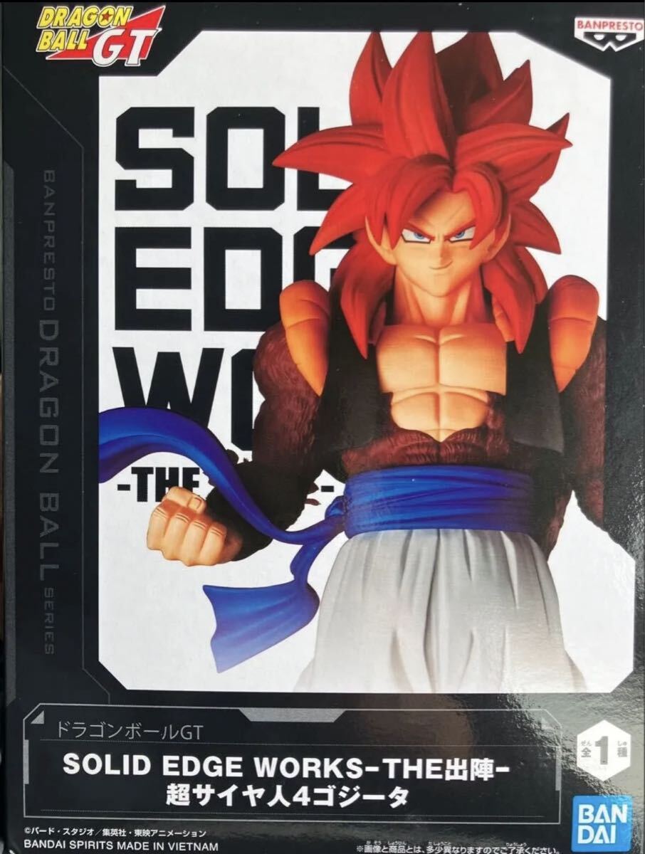 在庫6【新品・未開封】ドラゴンボールGT SOLID EDGE WORKS-THE出陣- 超サイヤ人4ゴジータ拍卖