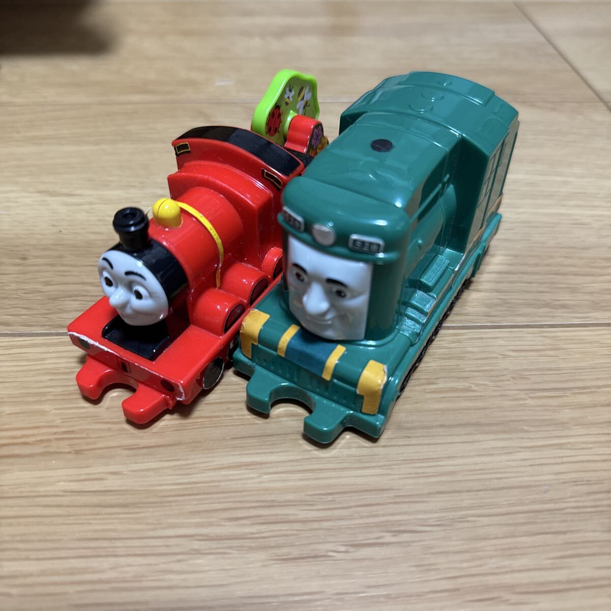 【中古】マクドナルド ハッピーセット「きかんしゃトーマス」ジェームス 2019 シェイン 2020拍卖