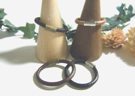 即決:レザーリング丸革タイプ拍卖