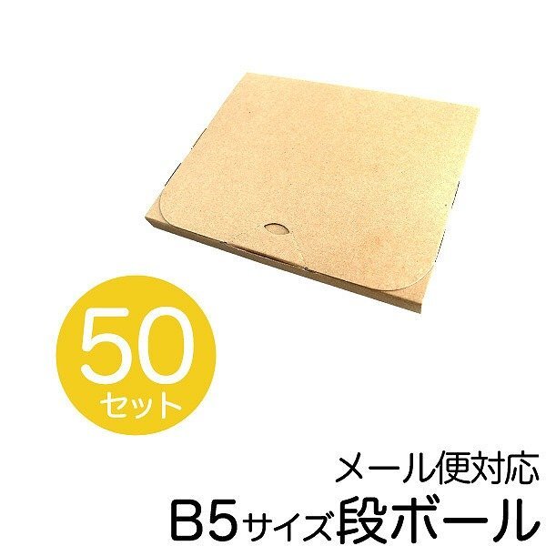 【50枚セット】ダンボール ネコポス対応 B5対応 265×210×20mm 厚さ2cm 宅配 ゆうパケット クリックポスト対応 B5サイズ 薄型 段ボール 箱拍卖