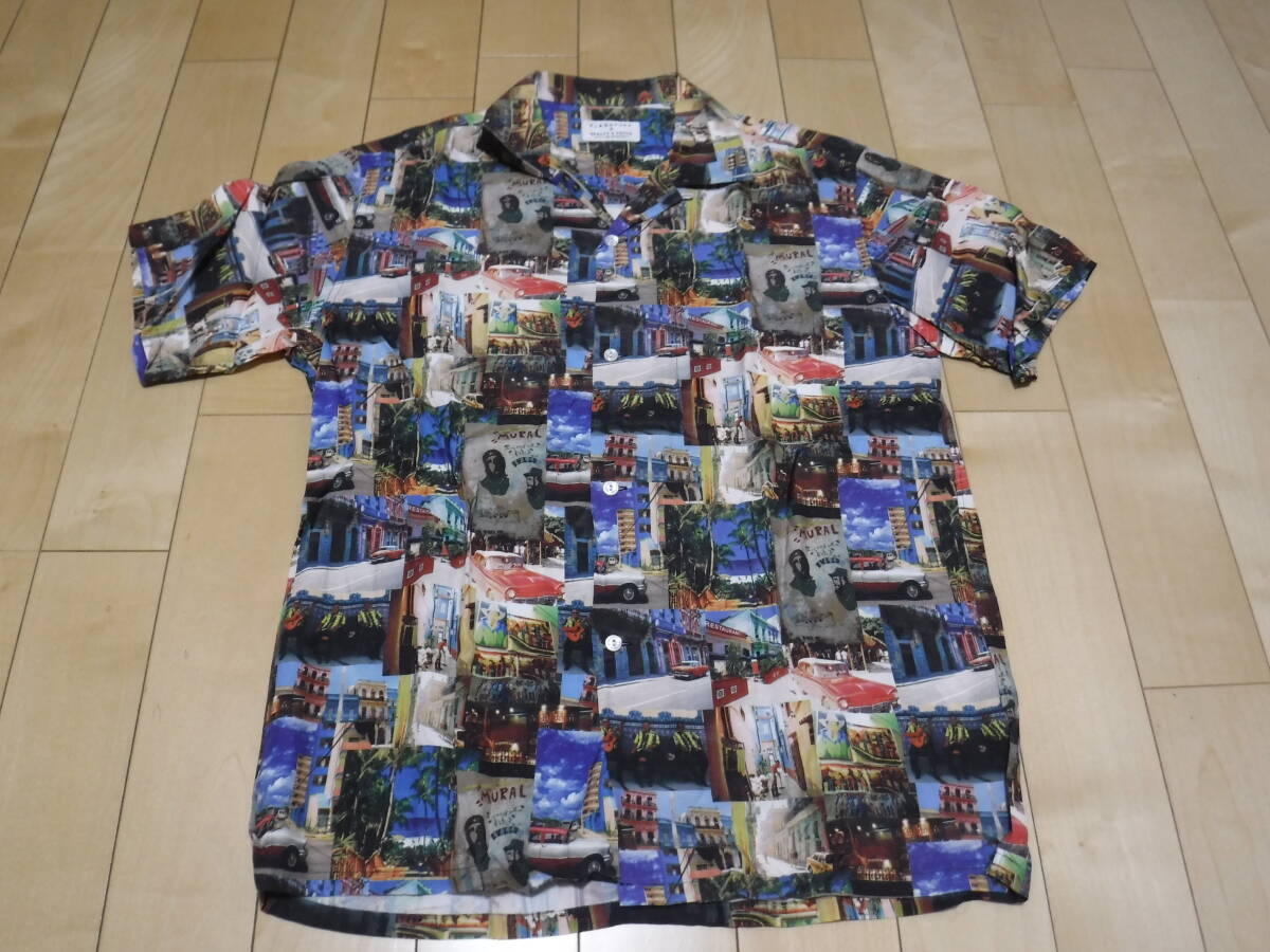 新品 F-LAGSTUF-F UNITED ARROWS アロハシャツ サイズL 日本製拍卖