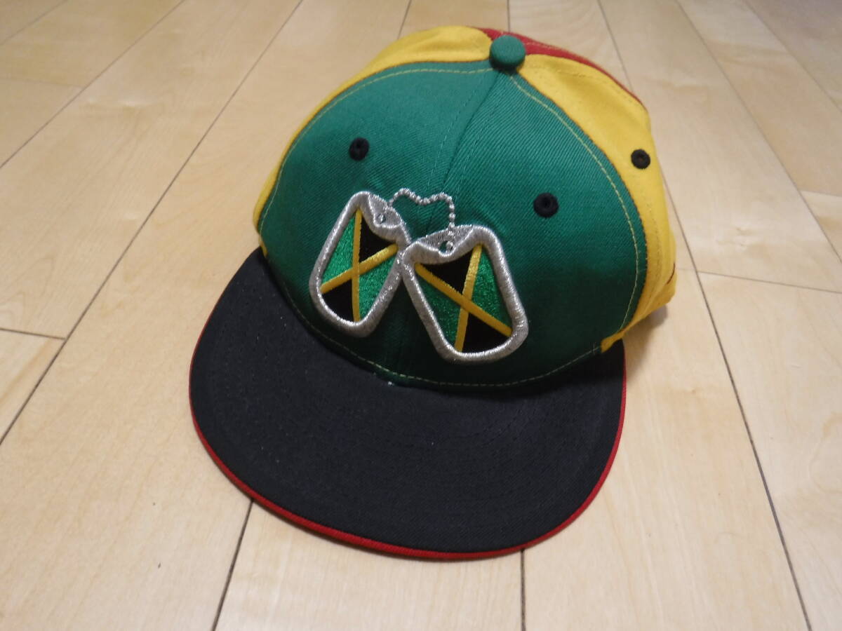 New era ベースボールキャップ 帽子 JAMAICA サイズ55,8cm拍卖