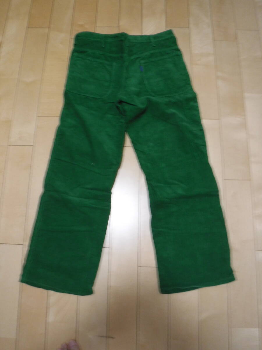 BOHEMIANS ボヘミアンズ コーデュロイパンツ サイズL グリーン拍卖