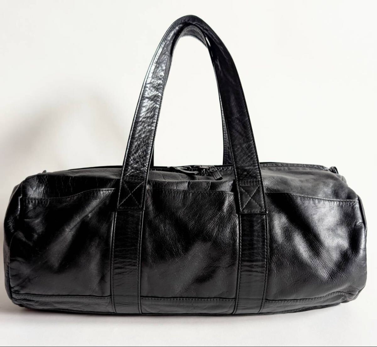 希少 PORTER NARROW LEATHER ポーター ナロー レザー ボストンバッグ ショルダーバッグ 肩掛け拍卖