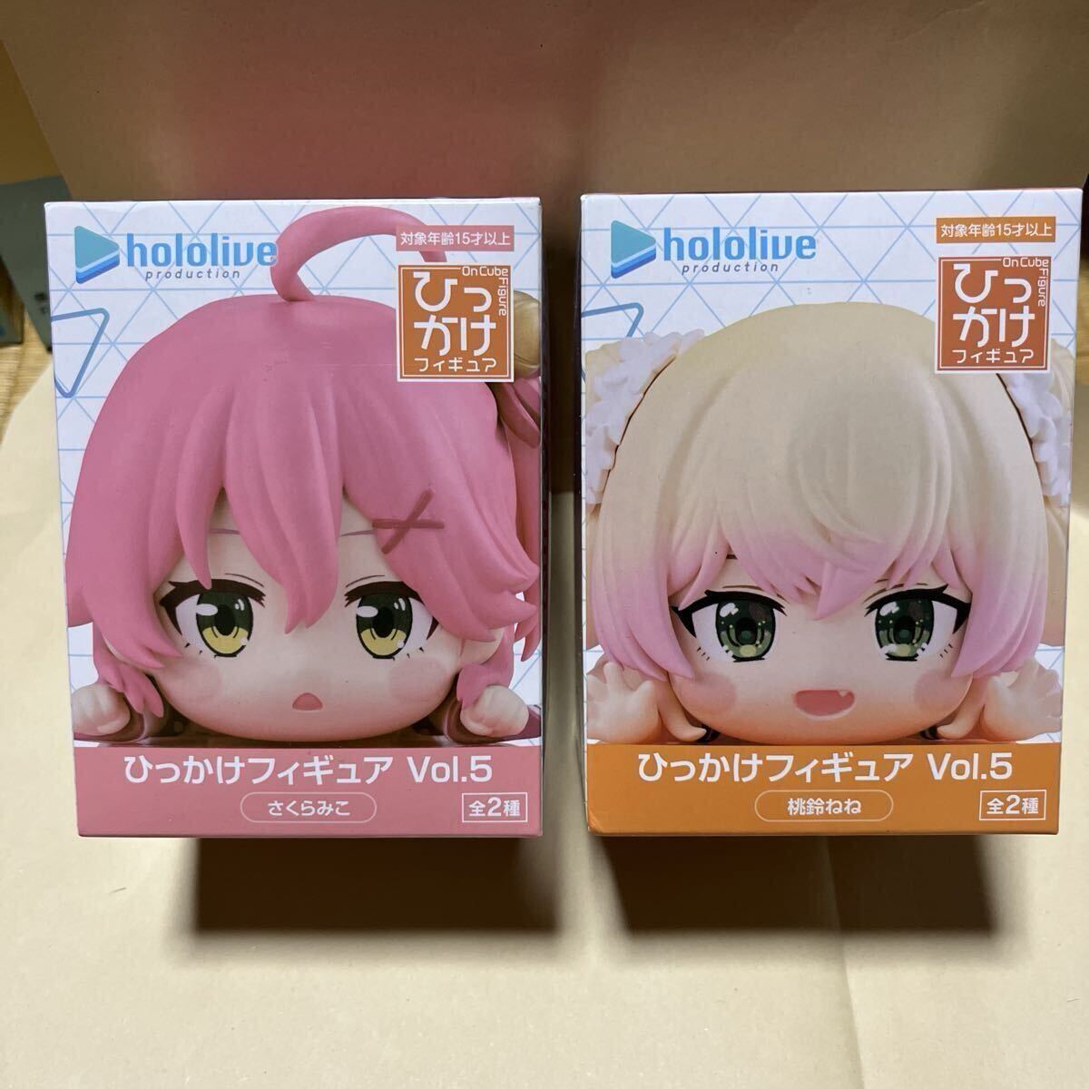 数2セットあり hololive ホロライブ ひっかけフィギュア さくらみこ 桃鈴ねね ひっかけ フィギュア拍卖