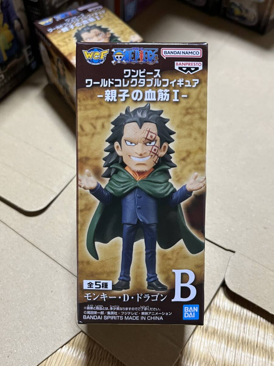 数4つあり ワンピース ワールドコレクタブルフィギュア WCF ワーコレ 親子の血筋Ⅰモンキー・D・ドラゴン拍卖
