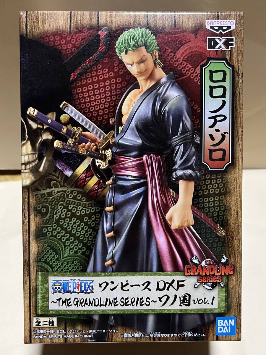 ワンピース DXF THE GRANDLINE MEN SERIES ワノ国 vol.1 ロロノア・ゾロ フィギュア拍卖