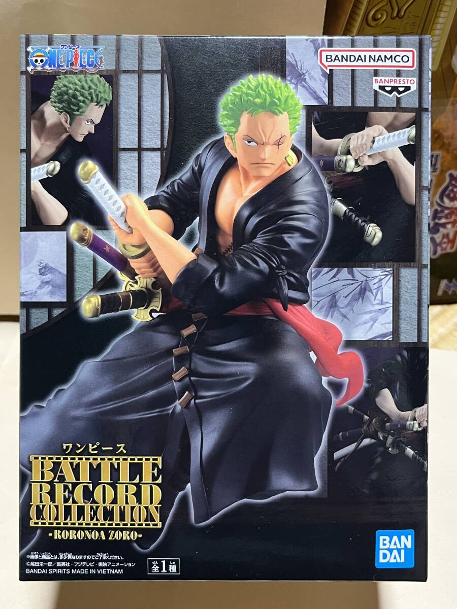 ワンピース BATTLE RECORD COLLECTION RORONOA ZORO ロロノア・ゾロ フィギュア拍卖