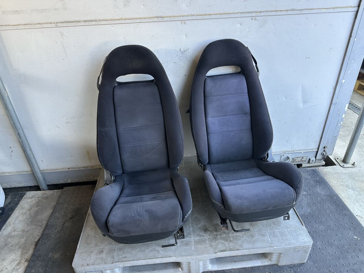 管(7101 EA11R カプチーノ シート 社外 運転席 助手席 左右セット拍卖