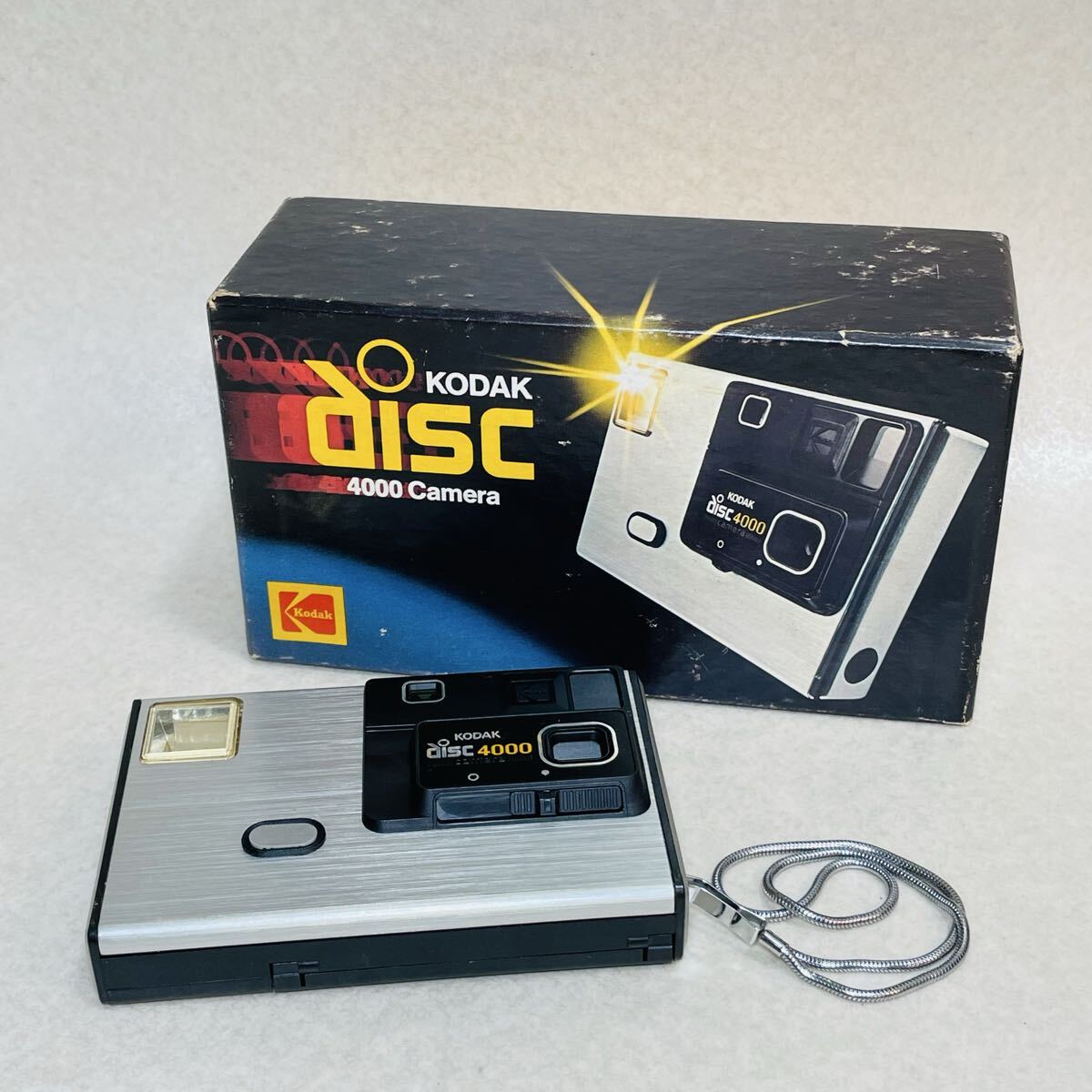 F1075 )コダック KODAK disc 4000 ディスクカメラ 動作未確認 ジャンク拍卖