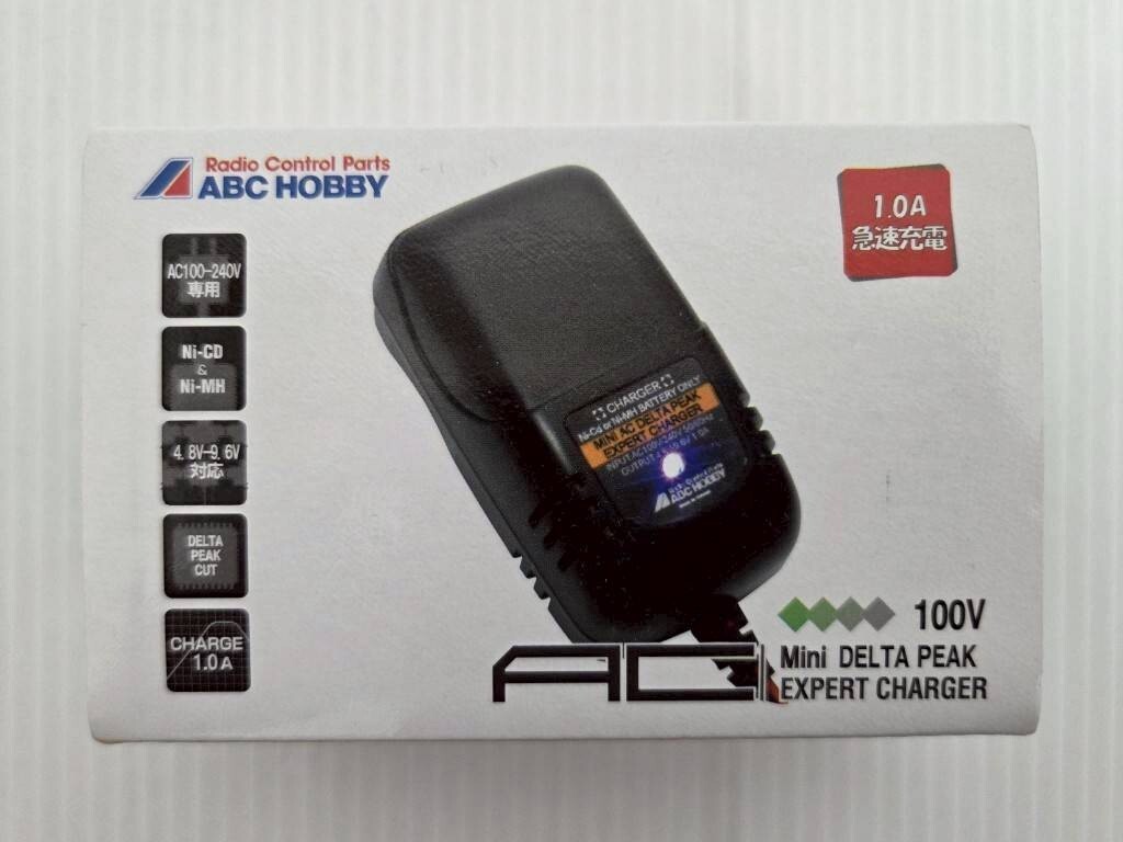 SE4337-1011-72【未開封】 ABCホビー エイビーシーホビー ミニ ACデルタピークエキスパートチャージャーII 3500GJ No76211 1.0A 急速充電器拍卖