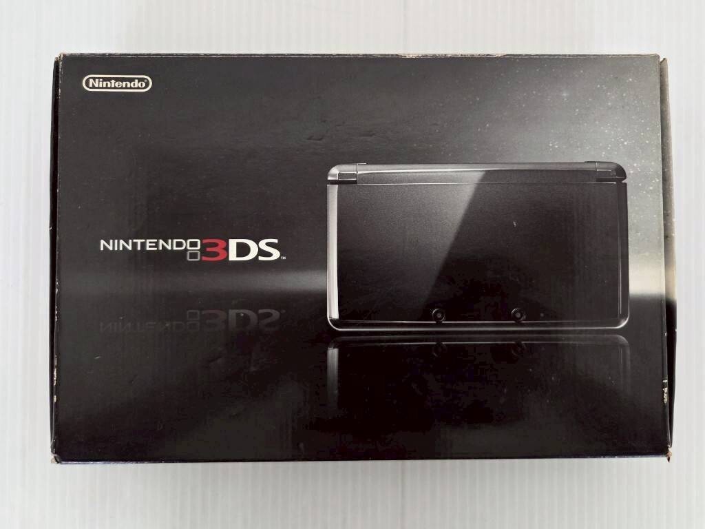 SE4362-1025-34 【現状品・ジャンク】 任天堂 ニンテンドー 3DS ゲーム機本体 コスモブラック ※SDカード欠品拍卖