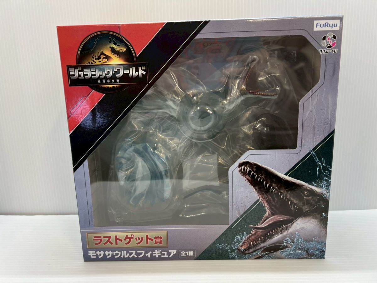 SD652-251020-059【未開封】フリューくじ ジュラシックパーツ 復活の大地 ラストゲット賞 モササウルスフィギュア拍卖