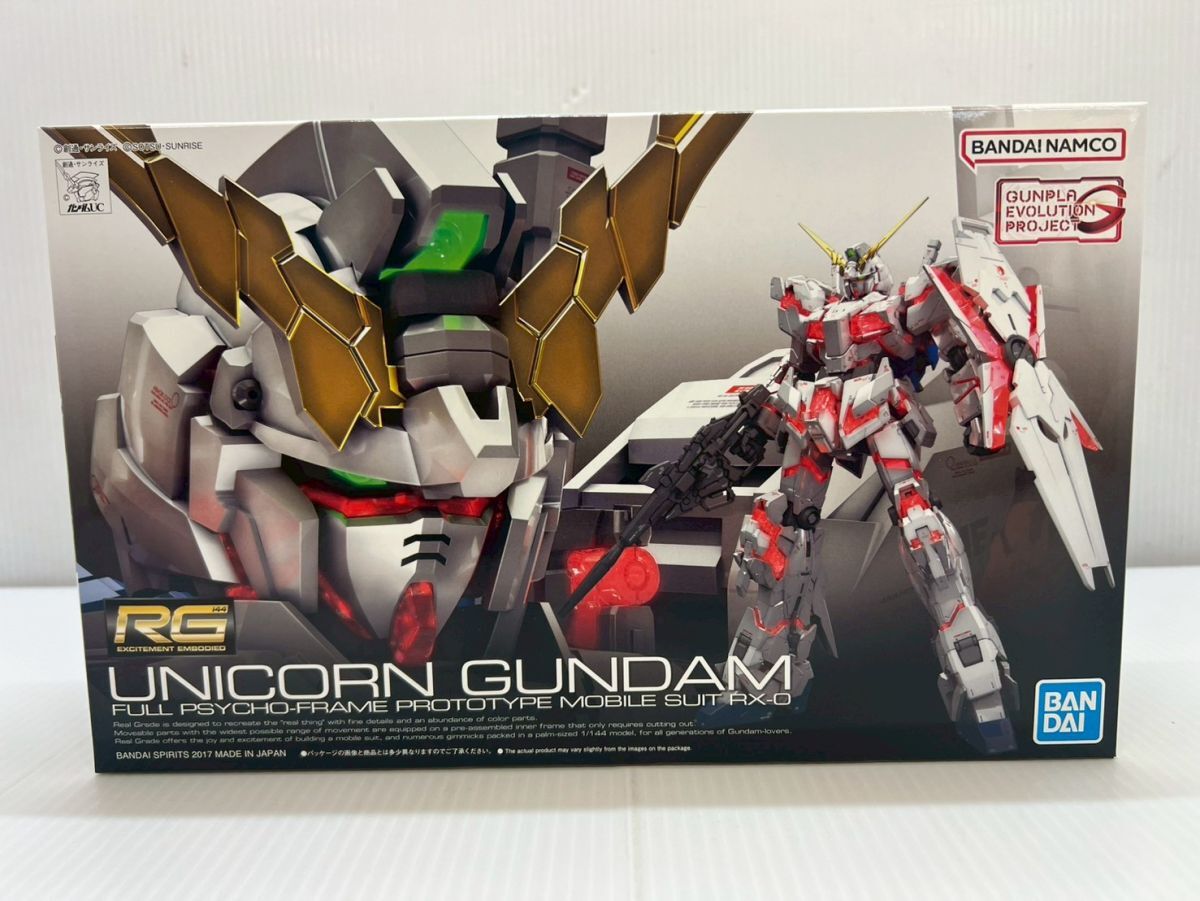 SD708-251025-065【未組立】RG 1/144 ユニコーンガンダム RX-0 機動戦ガンダムUC拍卖