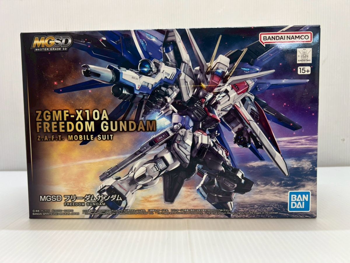 SD707-251025-065【未組立】MGSD フリーダムガンダム ZGMF-X10A 機動戦士ガンダムSEED拍卖
