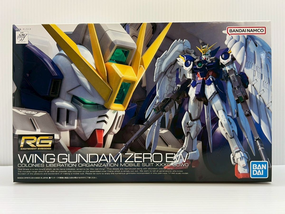 SD694-251024-065【未組立】RG 1/144 ウイングガンダムゼロ EW 機動戦記ガンダムW拍卖