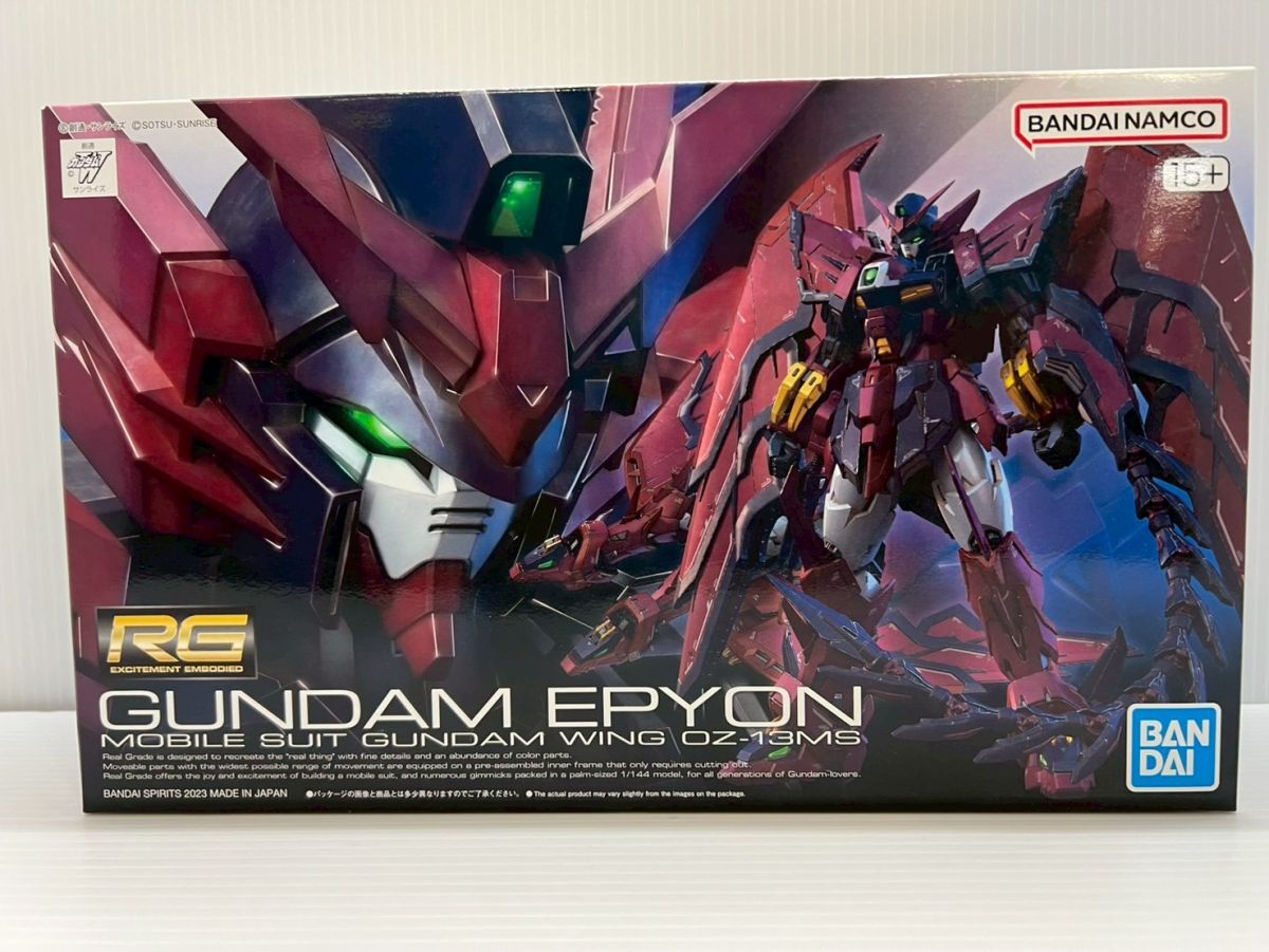 SD692-251024-065【未組立】RG 1/144 ガンダムエピオン OZ-13MS 機動戦記ガンダムW拍卖