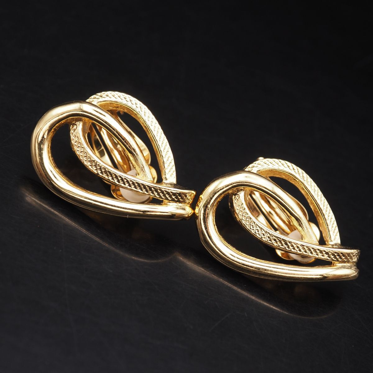 G272 ゴールド デザイン イヤリング コスチュームジュエリー拍卖