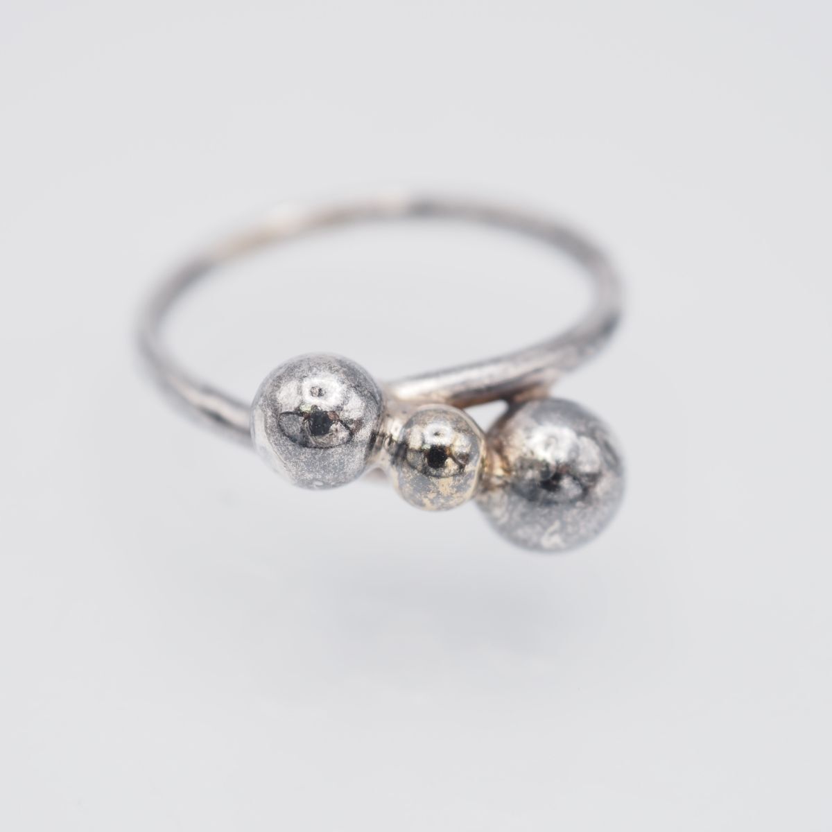 G381 ヴィンテージ リング デザイン シルバー 指輪 15号拍卖