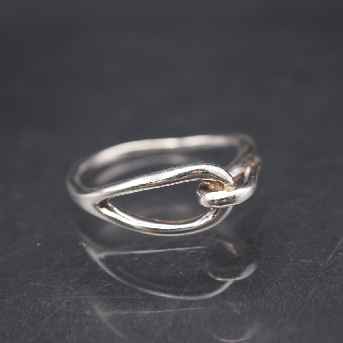 G599 ヴィンテージ 925刻印 リング デザイン シルバー 指輪 13号拍卖