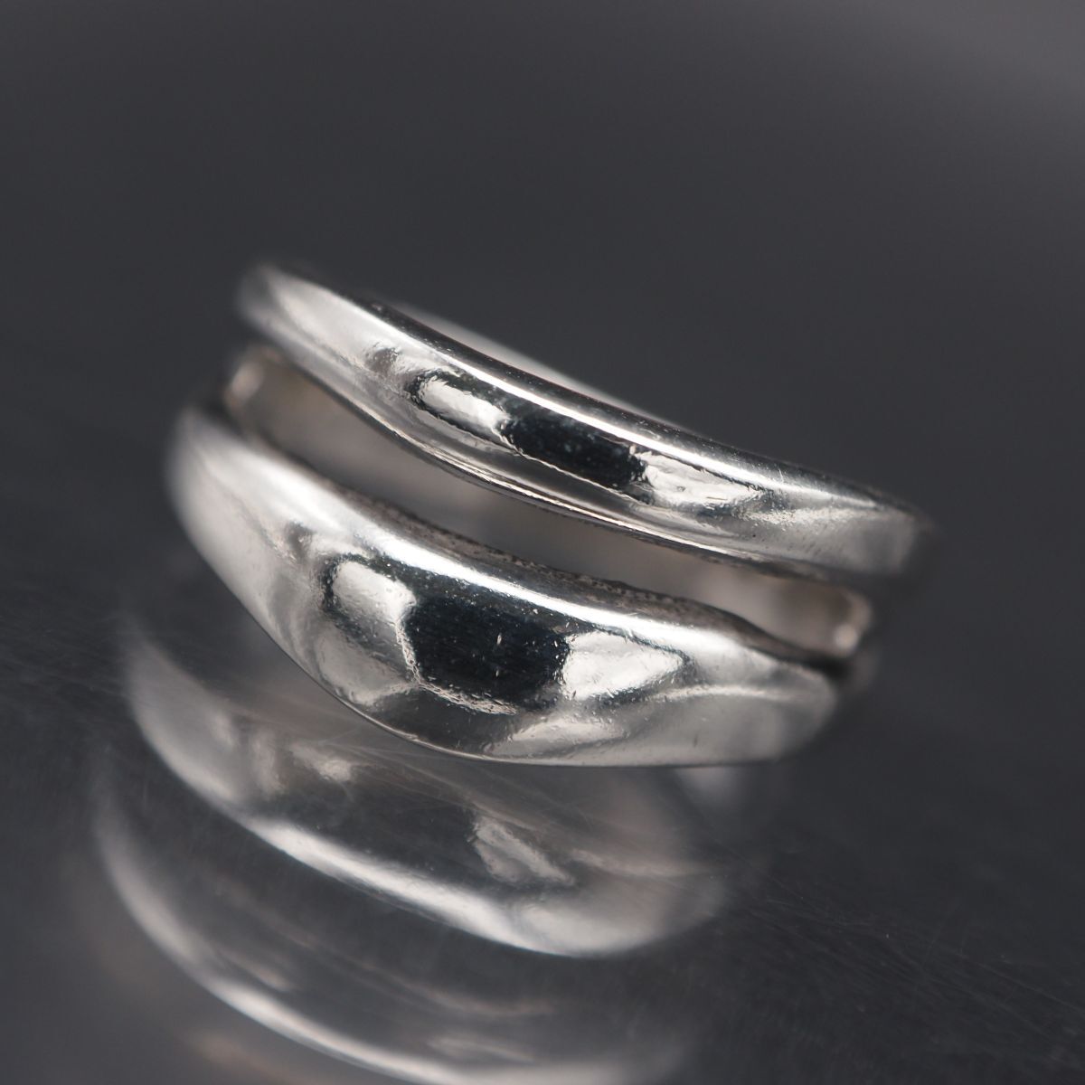 G560 ヴィンテージ 925刻印 リング デザイン シルバー 指輪 13号拍卖