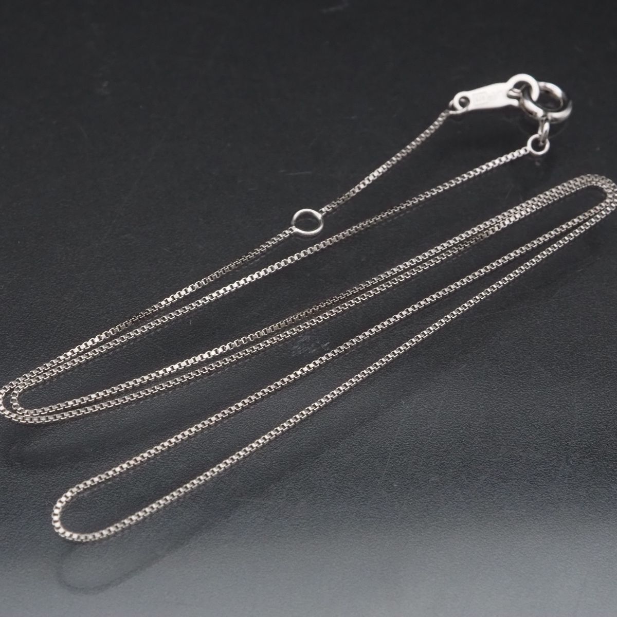 G433 ヴィンテージ SILVER925刻印 ネックレス ベネチアンチェーン デザイン シルバー拍卖
