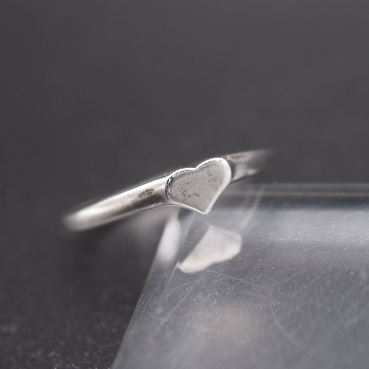 G979 スタージュエリー Star 925刻印 リング ハート デザイン シルバー 指輪 STAR JEWELRY 10号拍卖