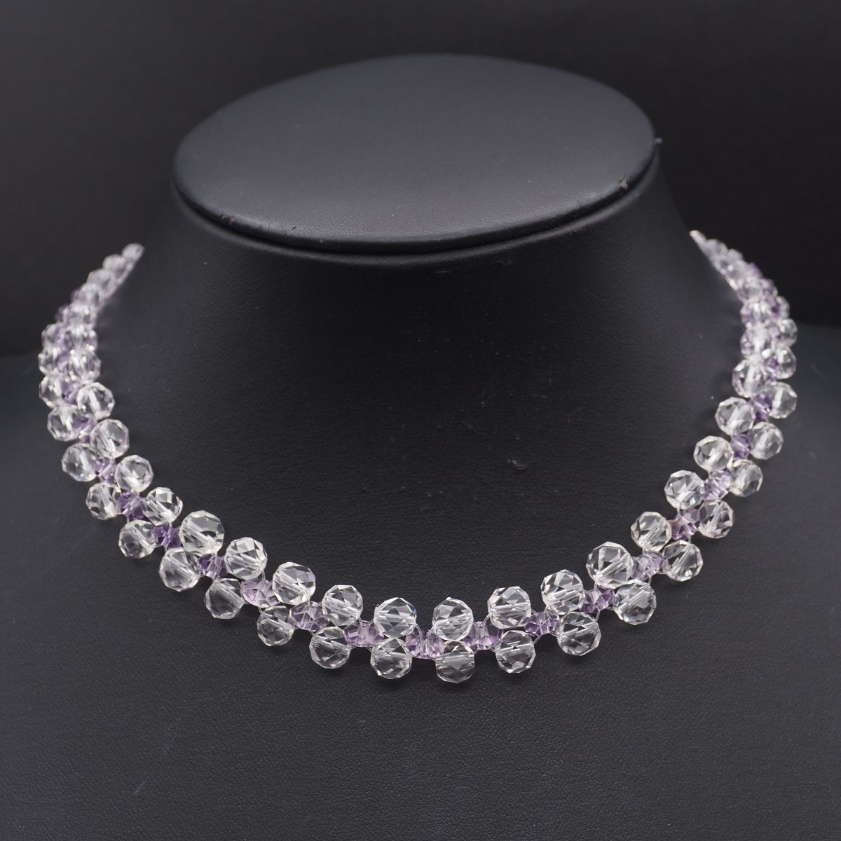 G811 水晶 アメジスト SILVER刻印 ネックレス デザイン シルバー 2月誕生石拍卖