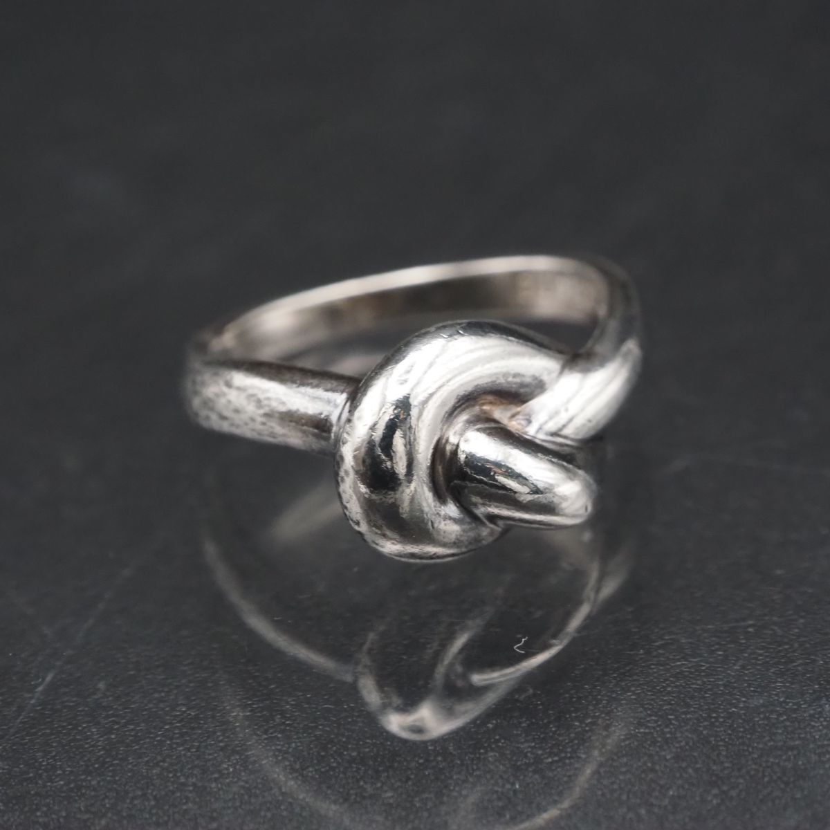 H179 renoma レノマ SILVER刻印 リング デザイン シルバー 指輪 9-10号拍卖