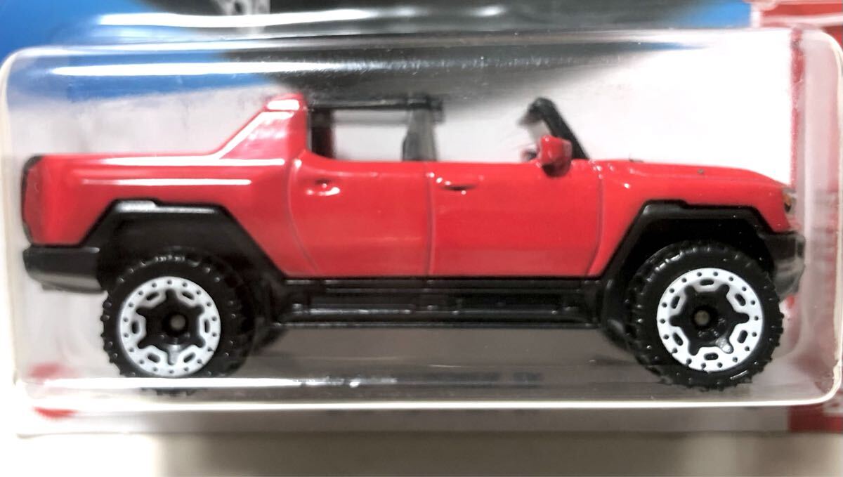 レア 日本販売なし 限定 カラー USDMカード 2022 GMC Hummer EV Edition 1 Pick Up Truck ハマー Red Edition レッド エディション 絶版拍卖