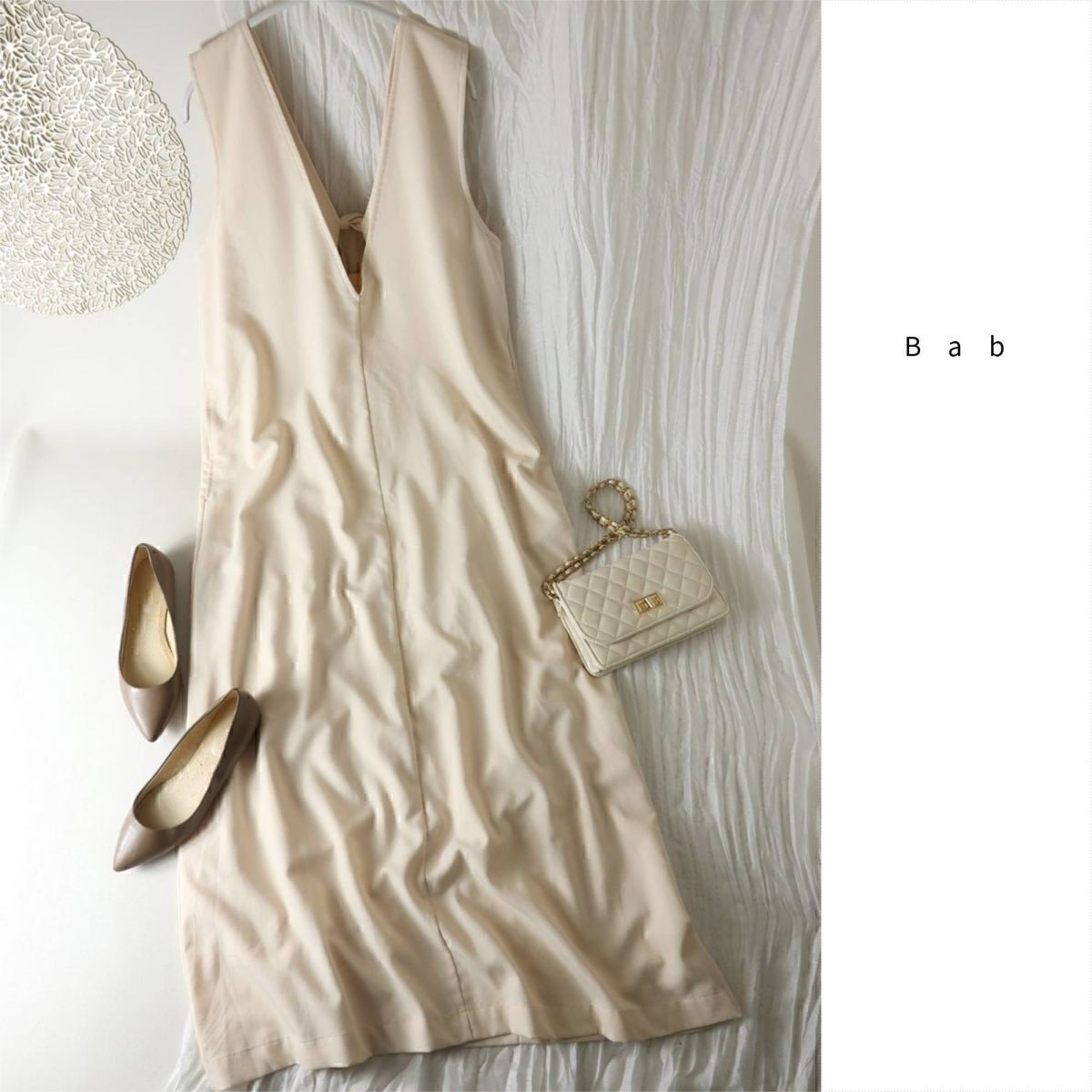 ブージュルード/Bab☆洗える 前後2WAYジャンパースカート Mサイズ☆M-S 3524拍卖