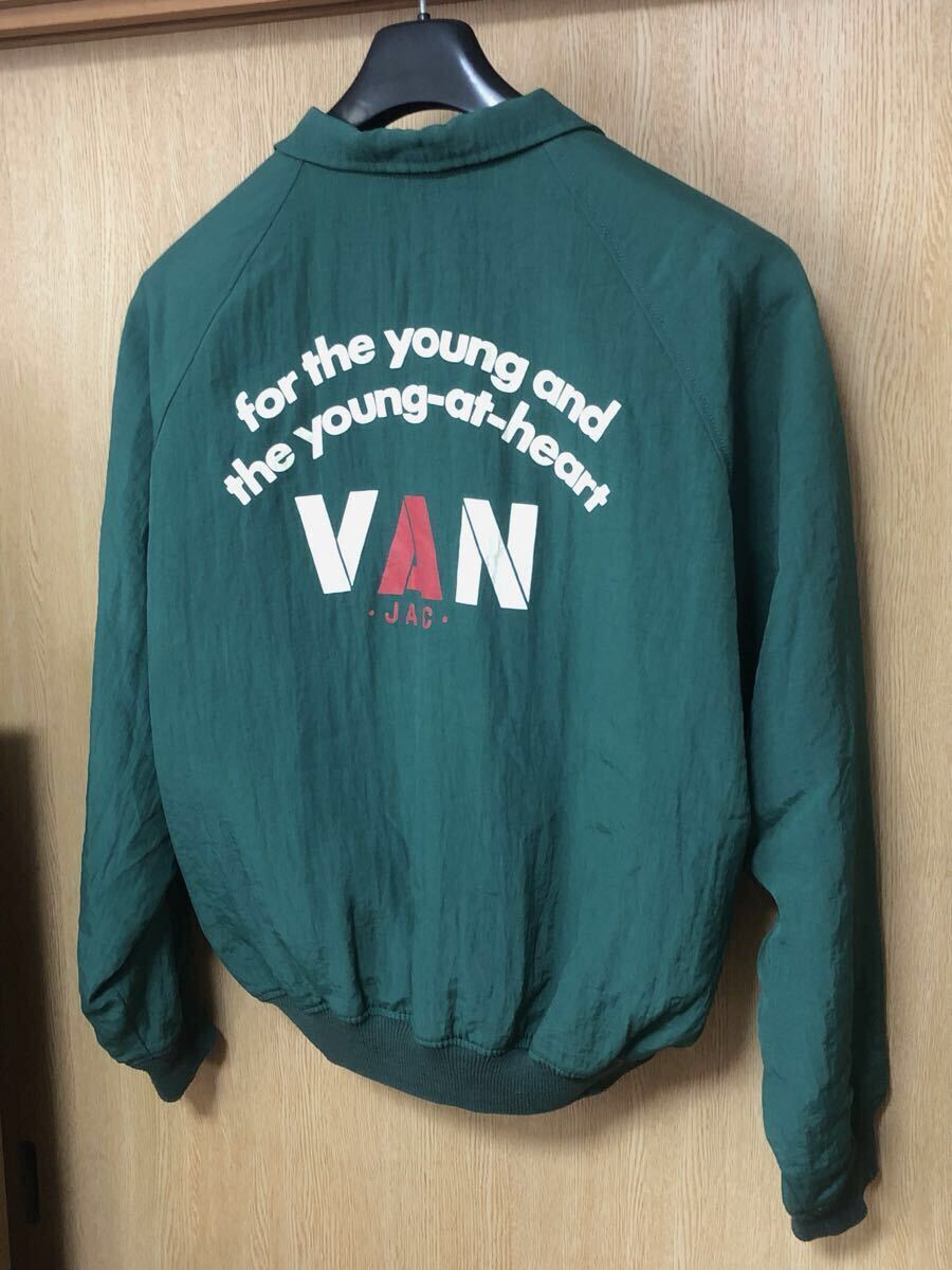 【VAN JAC】フロントホック式 ジャンパー・フリーサイズ・ヴァン・ビンテージ当時物 希少拍卖