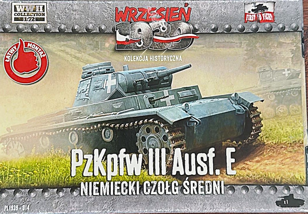 1/72 ドイツ III号戦車E型 プラモデル PF72014拍卖