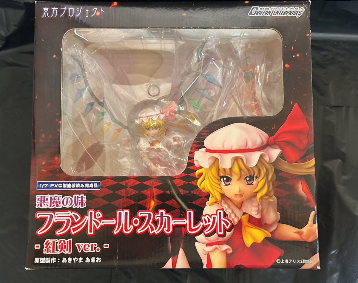 東方project フィギュア 1/7 悪魔の妹 フランドール スカーレット 紅剣ver拍卖