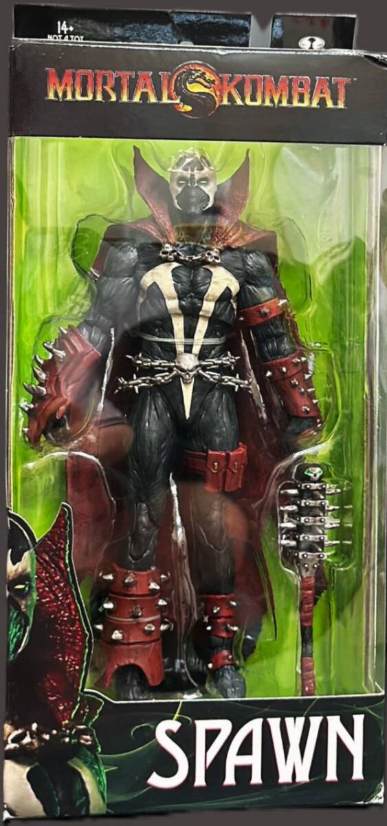 モータルコンバット XI マクファーレントイズ 7インチ アクションフィギュア スポーン メイス ver拍卖