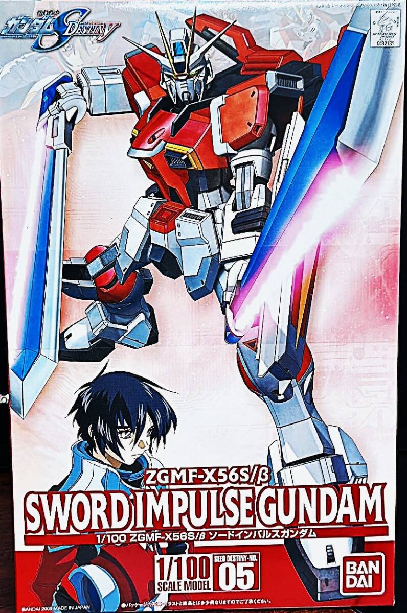 MG 1/100 ZGMF-X56S/β ソードインパルスガンダム (機動戦士ガンダムSEED DESTINY)拍卖