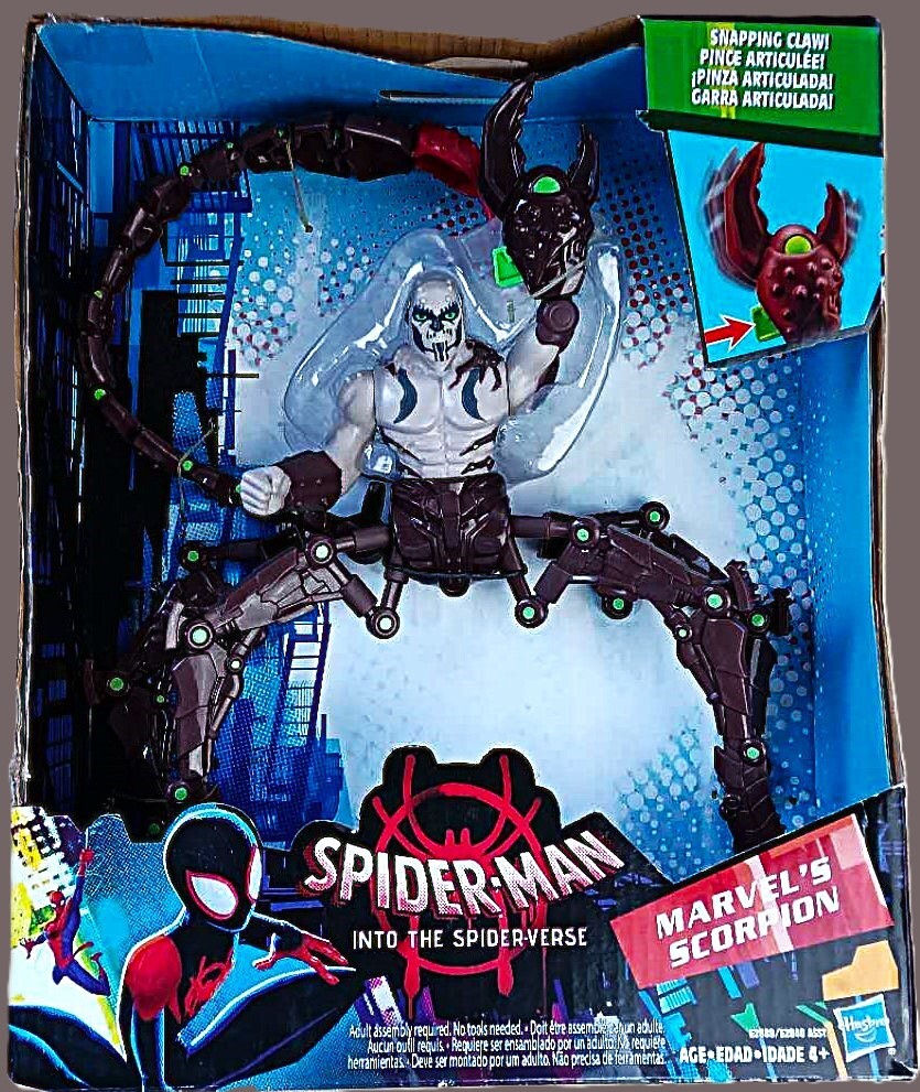 Spider-Man Into the SpiderVerse Marvel's Scorpion Deluxe Figure拍卖