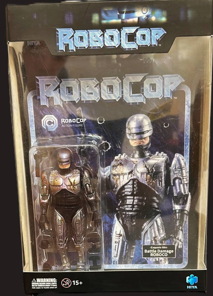 ハイヤトイズ エクスクイジットミニシリーズ ロボコップ バトルダメージ Ver. アクションフィギュア拍卖