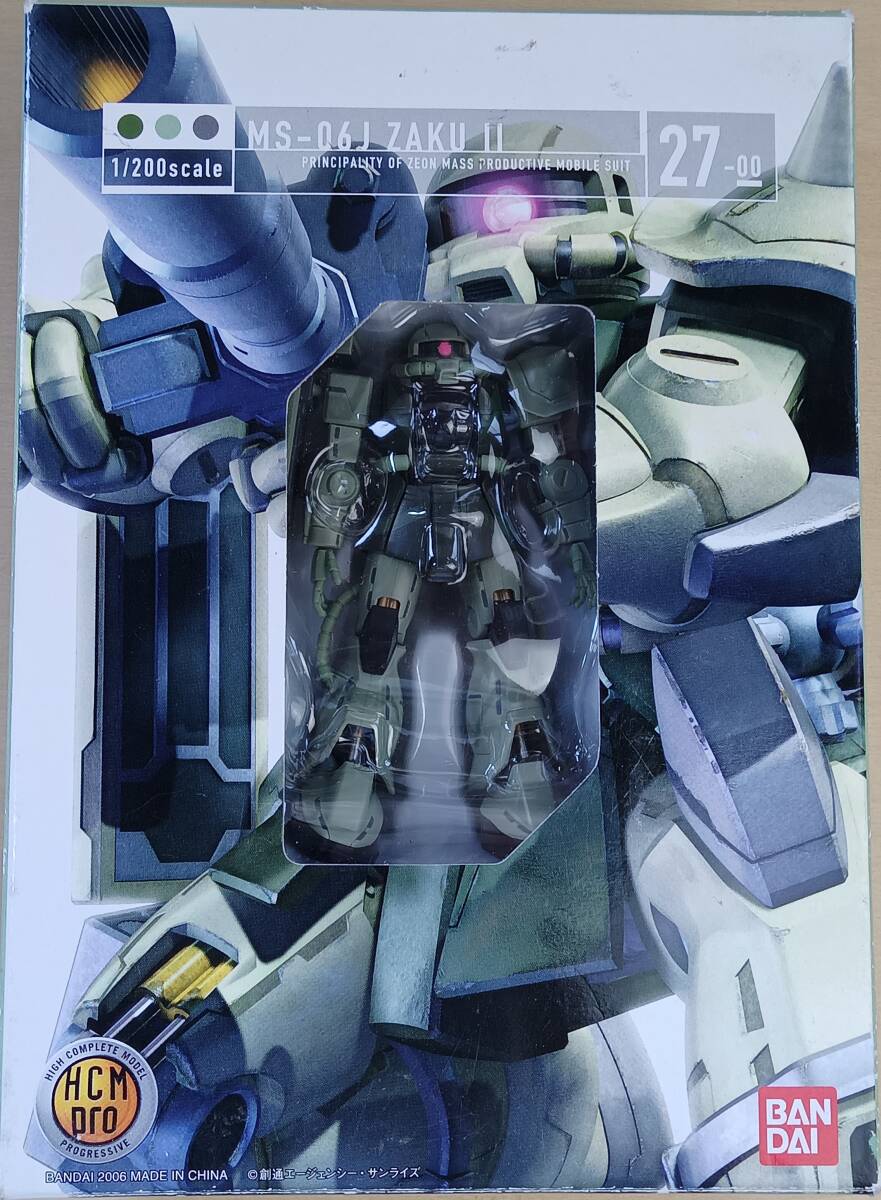 HCMpro 27-00 MS-06J ザクⅡ(陸戦用)拍卖