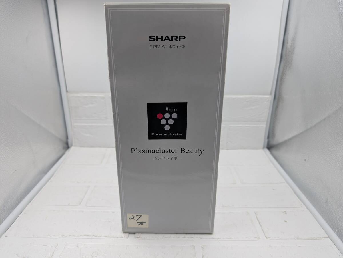 1000円~★SHARP シャープ ヘアドライヤー 開封未使用品 プラズマクラスター IF-PB1★拍卖