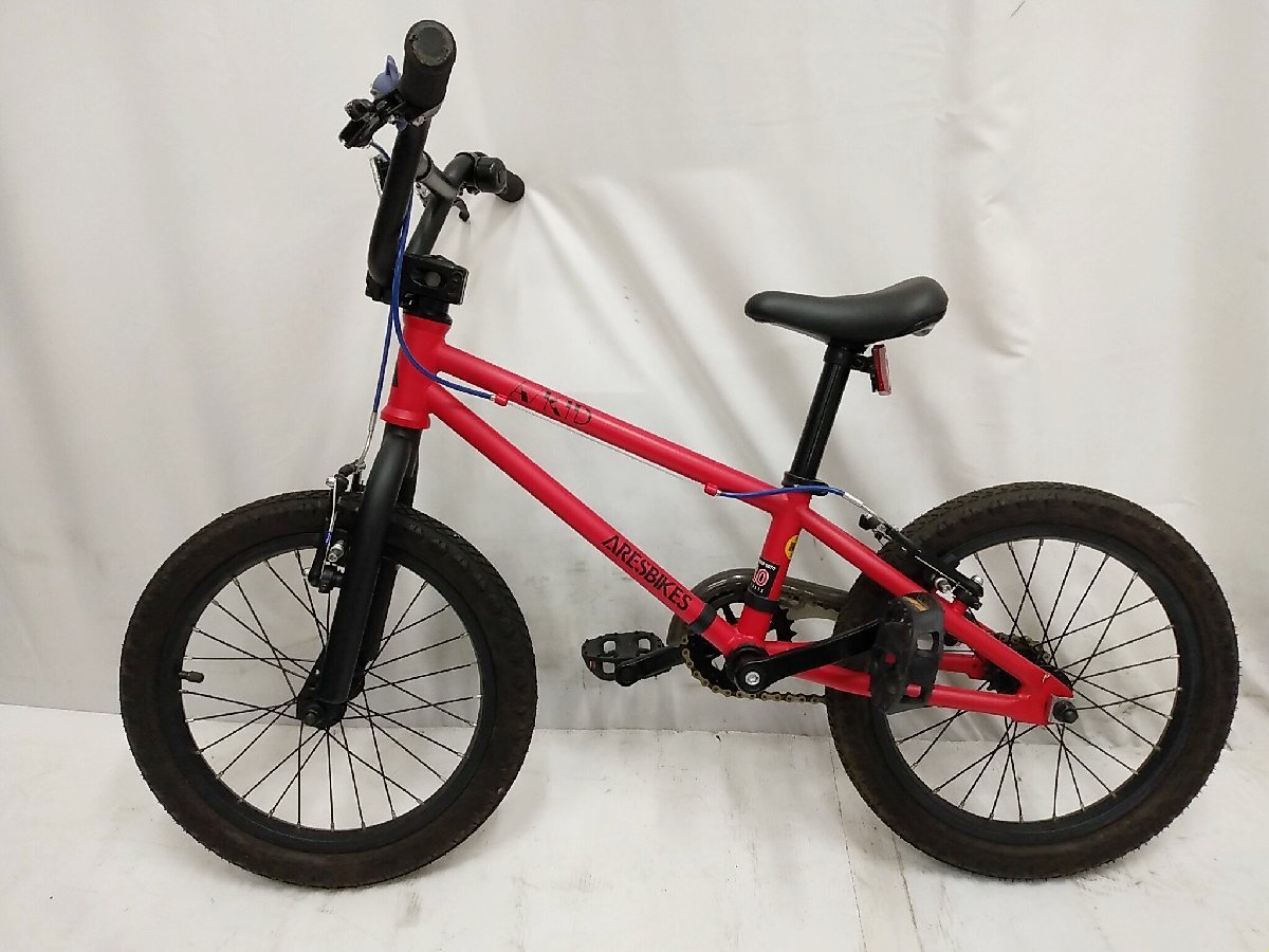 ARESBIKES アーレスバイクス A/KID 16インチ キッズバイク レッド 子供 自転車 適応身長目安105~115cm /8-57□拍卖