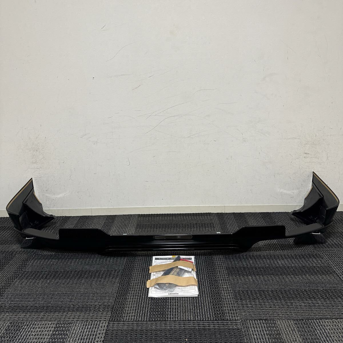 新品未使用 TRJ150W GDJ150W GDJ151W 150 ランドクルーザー ランクル プラド 後期 純正OP モデリスタ リアスポイラー 202 ブラック 黒 ②拍卖