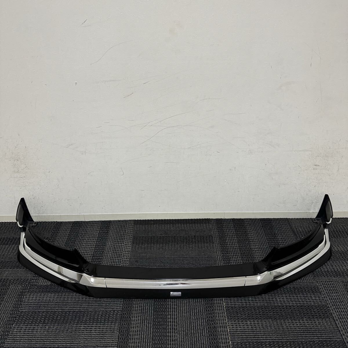 トヨタ 40系 アルファード 純正オプション MODELLISTA モデリスタ フロントスポイラー 202 ブラック 黒 ②拍卖