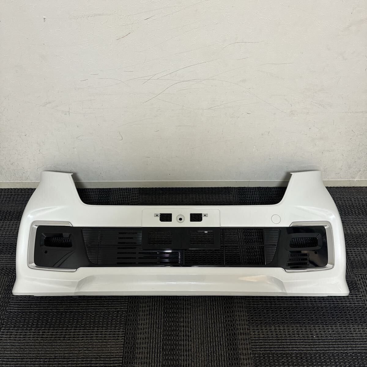 HONDA ホンダ JF3 JF4 後期 N-BOX NBOX カスタム 純正 フロントバンパー ロアグリル NH883P プラチナホワイトパール 71101-TTA-J200拍卖